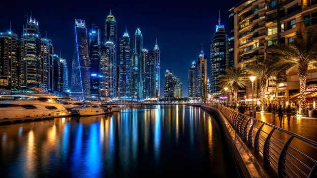 Dubai Marina nightlife — premium escort services UAE