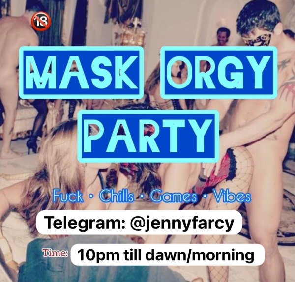 Orgy MASKED/GROUP SEX PARTY
