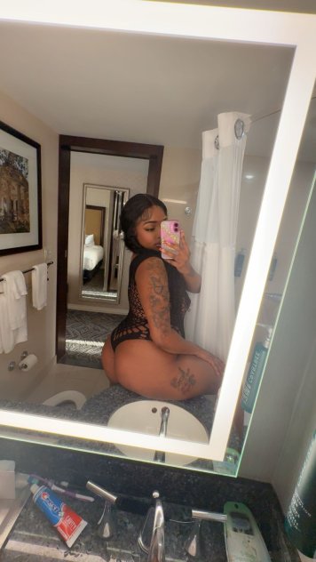 Enormous behind ravishing black
