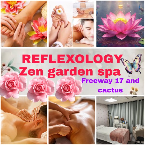 Zen garden reflexology new new new gran opening Latinas
