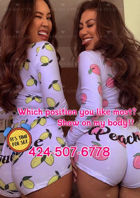 2 New chicks to get sexed now👅424-507-6778
