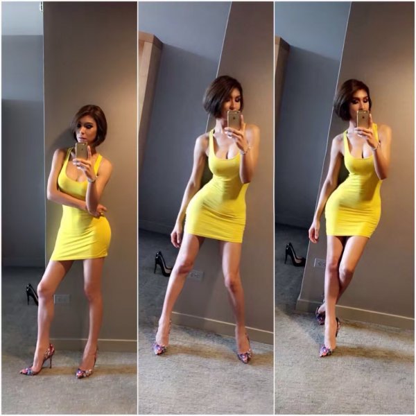 A skank girlfriend chick should be two things: classy and fabulous.
