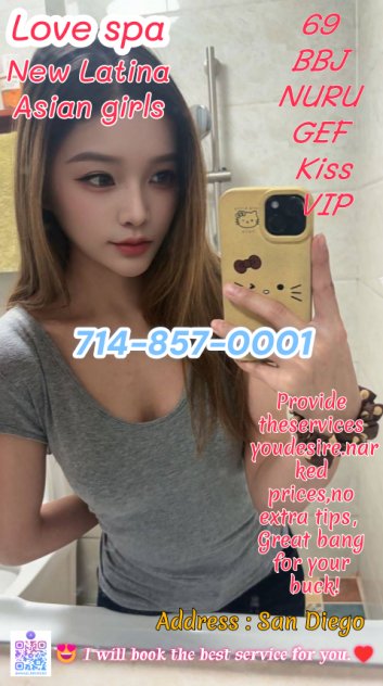New Spa Cente new girls is hispanic & oriental whores attractive open-minded
